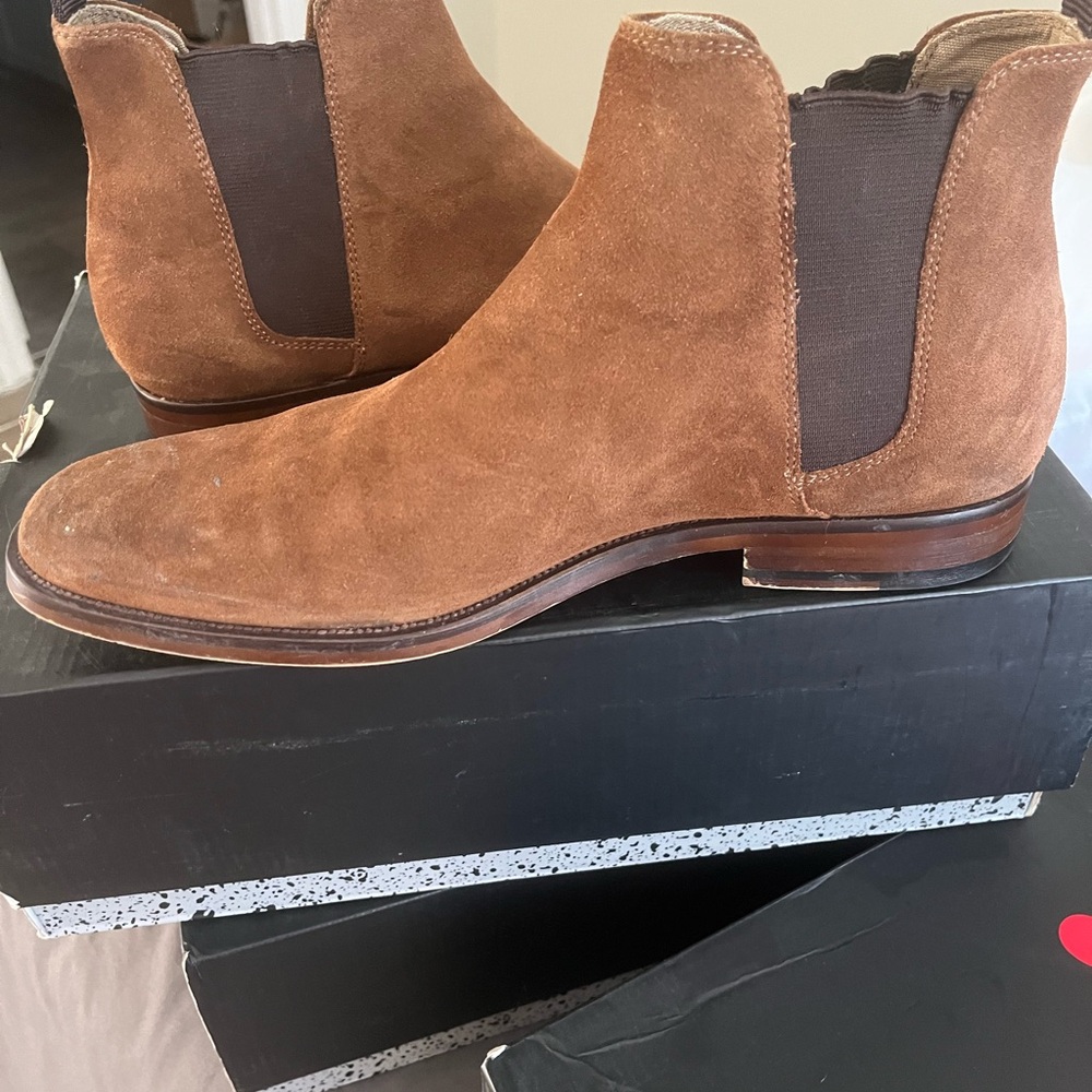 Aldo Suede Chelsea Boots
